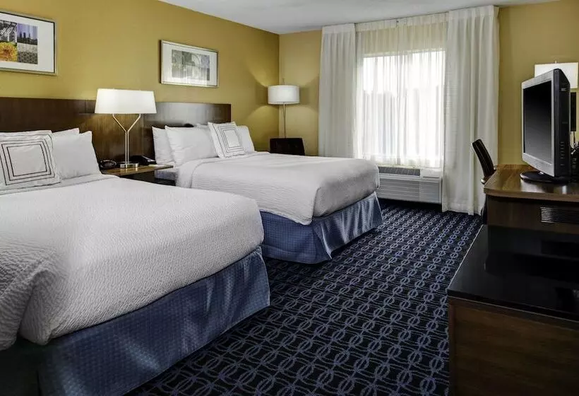 ２ダブルベッドのスタンダードルーム, Fairfield Inn And Suites By Marriott Atlanta Suwanee