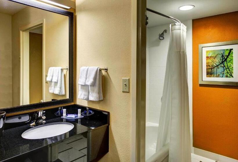 חדר סטנדרט שתי מיטות זוגיות, Fairfield Inn And Suites By Marriott Atlanta Suwanee