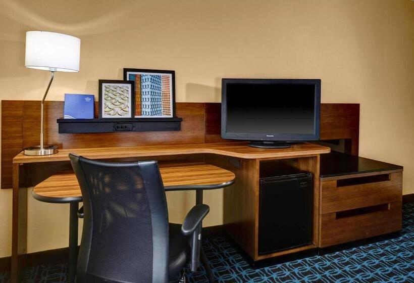 חדר סטנדרט עם מיטת קינג, Fairfield Inn And Suites By Marriott Atlanta Suwanee