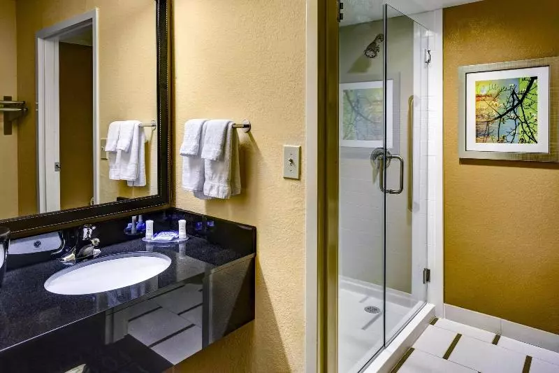 キングサイドベッドのスタンダードワンルーム, Fairfield Inn And Suites By Marriott Atlanta Suwanee