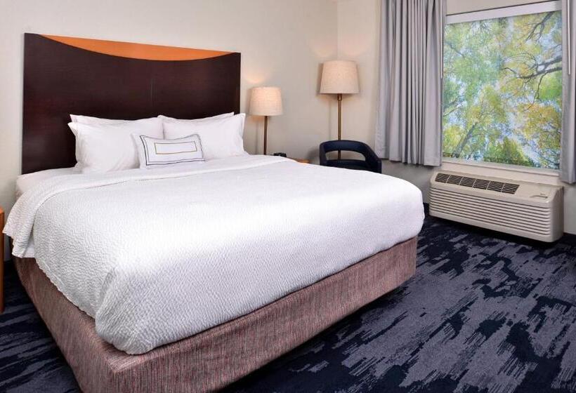 스탠다드 룸 킹사이즈 침대, Fairfield Inn And Suites Beloit