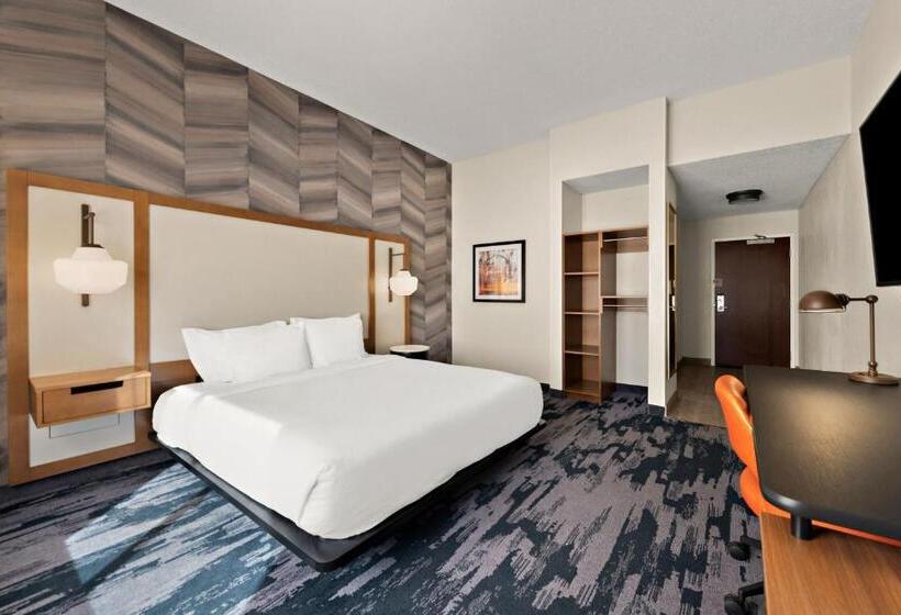 带大床的标准间, Fairfield By Marriott Chesapeake