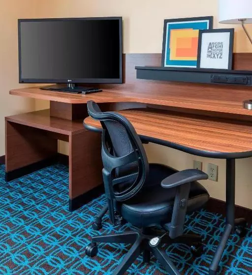 キングサイドベッドのスタンダードワンルーム, Fairfield Inn & Suites Lincoln