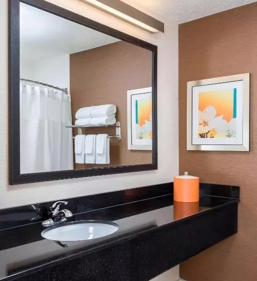 キングサイズベッドのスタンダードルーム, Fairfield Inn & Suites Springfield