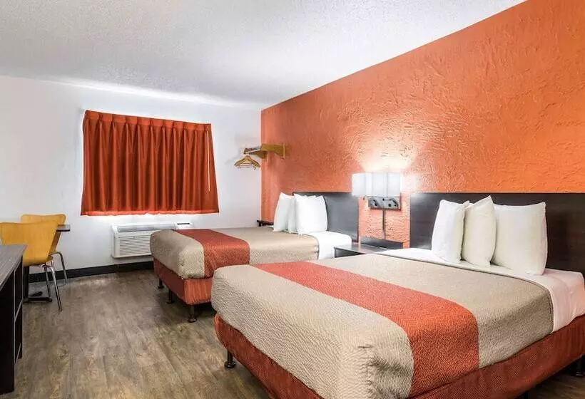 اتاق استاندارد با 2 تخت دوبل, Motel 6elk Grove Village, Il