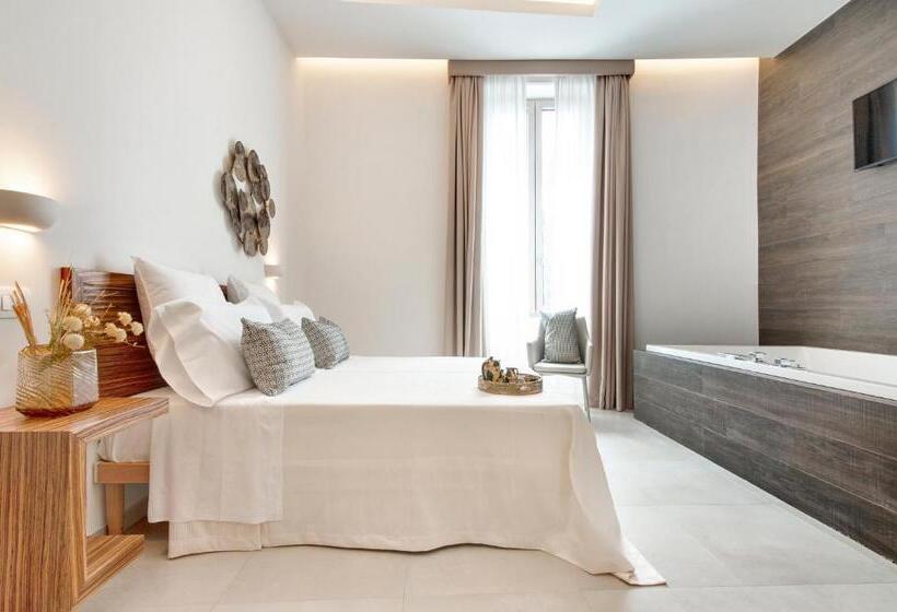 اتاق استاندارد با وان آب گرم, Palazzo San Lazzaro Jacuzzi Rooms & Suites Lecce Selection