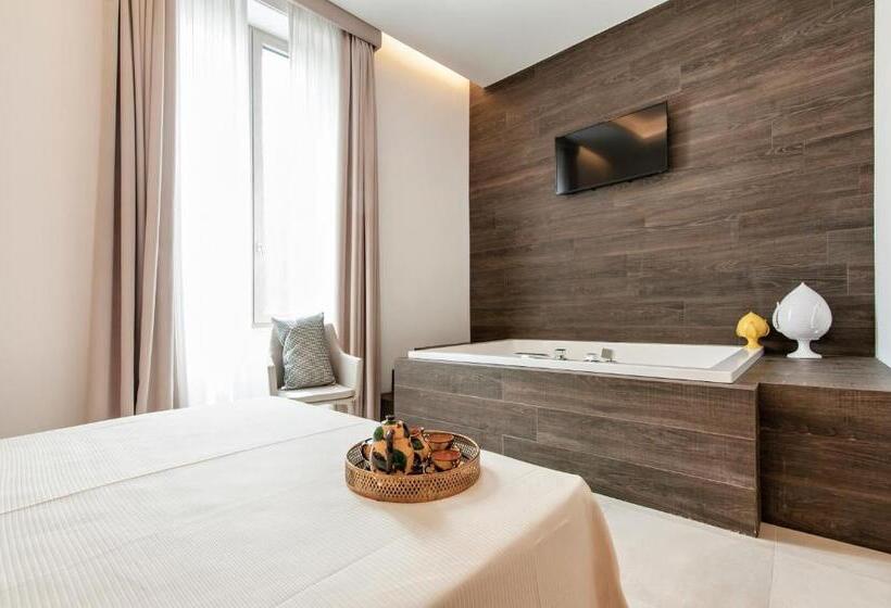 اتاق استاندارد با وان آب گرم, Palazzo San Lazzaro   Jacuzzi Rooms & Suites Lecce Selection