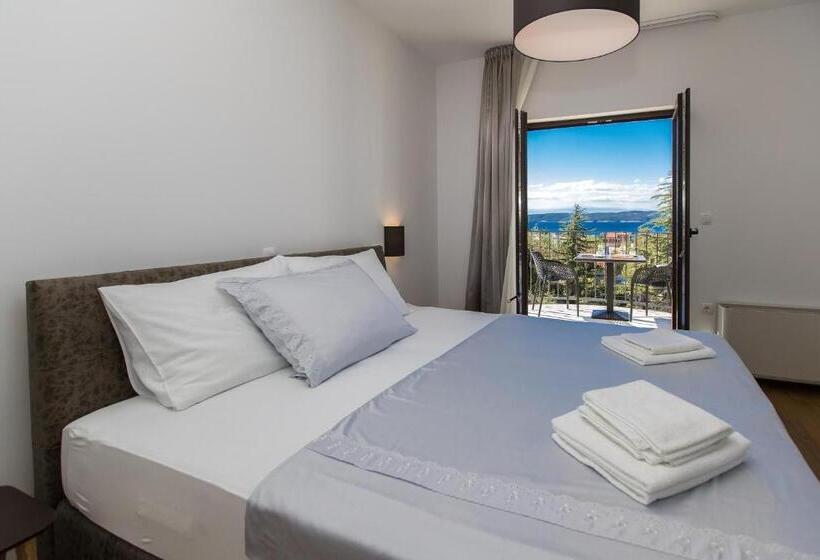 디럭스 테라스 룸 바다 전망, Pansion Preza