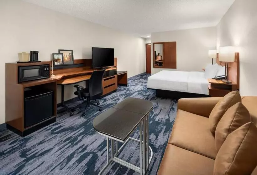 キングサイズベッドのスタンダードルーム, Fairfield Inn & Suites Portland South/lake Oswego
