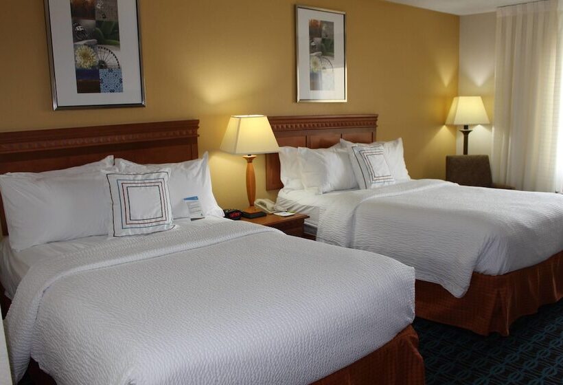 חדר סטנדרט שתי מיטות זוגיות, Fairfield Inn & Suites Kansas City Liberty