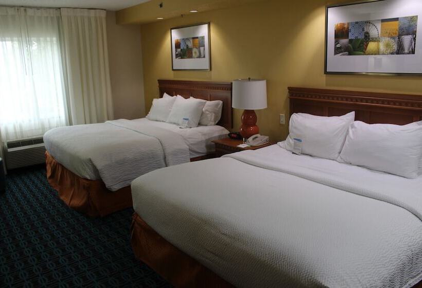 חדר סטנדרט שתי מיטות זוגיות, Fairfield Inn & Suites Kansas City Liberty