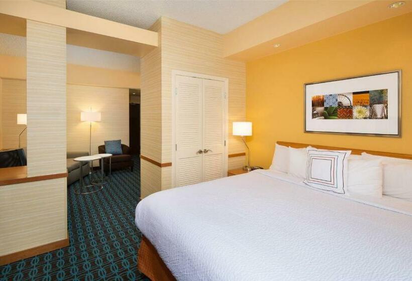 Suite Executive Lit King Size, Fairfield Inn & Suites By Marriott San Antonio Airport/north Star Mall