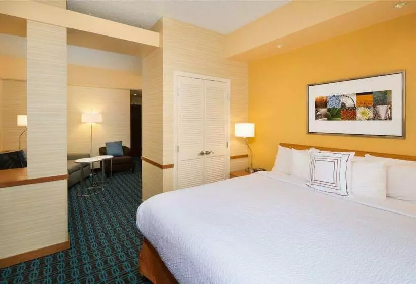 キングサイズベッドのエクゼクティブ, Fairfield Inn & Suites By Marriott San Antonio Airport/north Star Mall