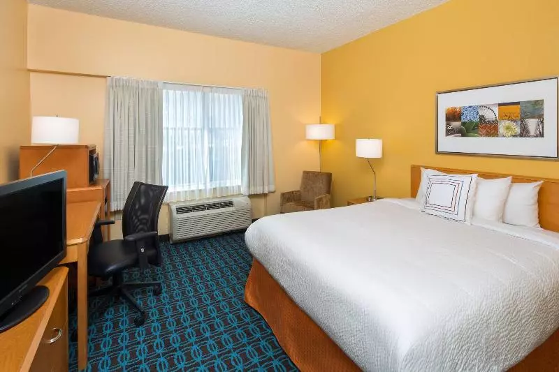 キングサイズベッドのスタンダードルーム, Fairfield Inn & Suites By Marriott San Antonio Airport/north Star Mall
