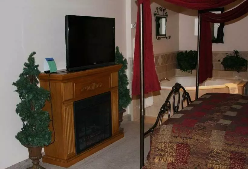 اتاق لوکس با تخت بزرگ, Gladstone Inn And Suites