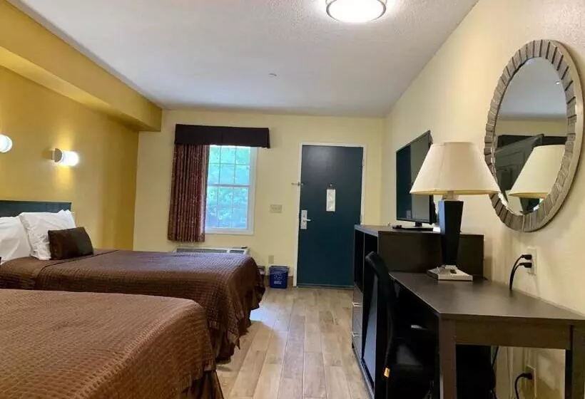 ２ダブルベッドのスタンダードルーム, Executive Inn & Suites Upper Marlboro