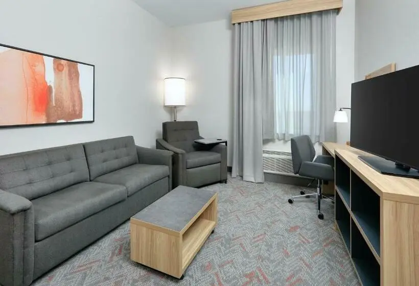 キングサイズベッドのスイートルーム, Candlewood Suites Dfw West Hurst, An Ihg