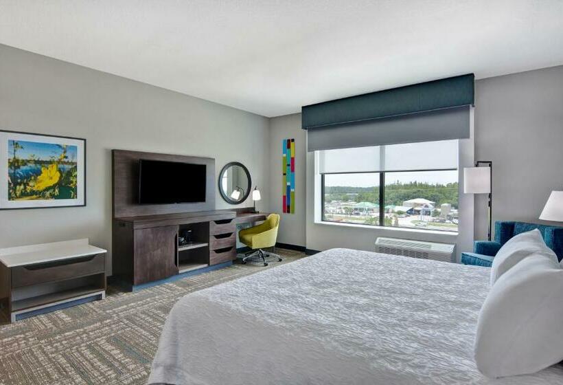 غرفة قياسية سرير كينج لذوى الإحتياجات الخاصة, Hampton Inn & Suites Tampa Riverview Brandon