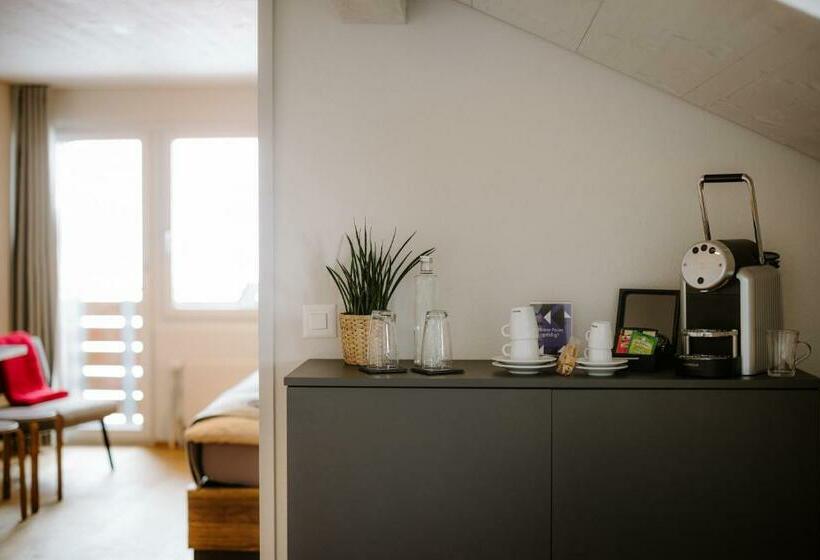 Svit med Balkong, Berghotel Engstligenalp