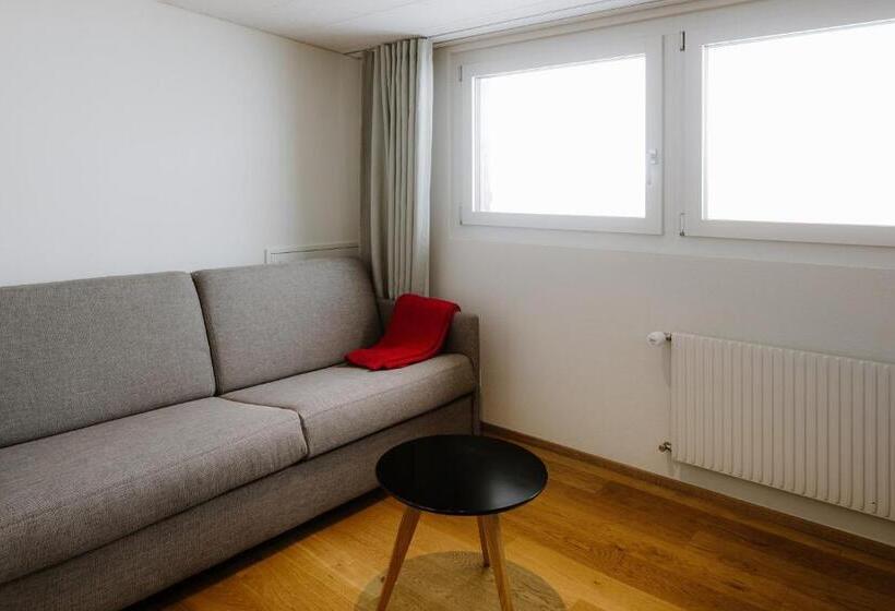 Svit med Balkong, Berghotel Engstligenalp