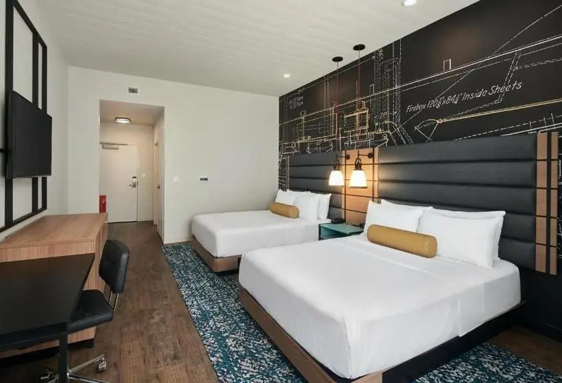 2ダブルベッドのスタンダードルーム, Indigo Tallahassee Collegetown, An Ihg