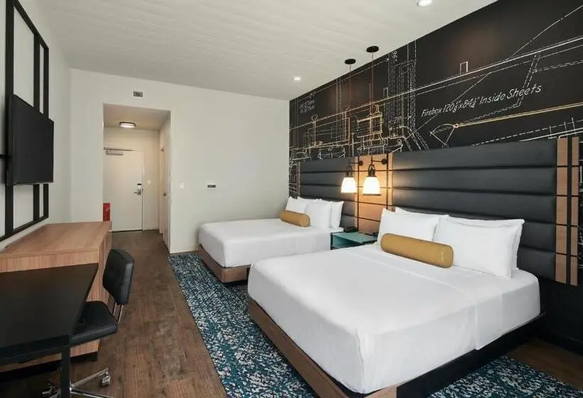 2ダブルベッドのスタンダードルーム, Indigo Tallahassee Collegetown, An Ihg