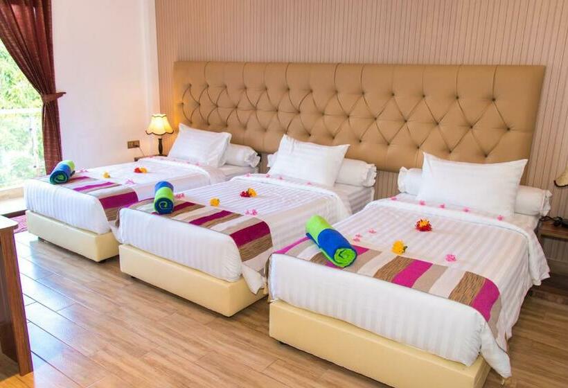 اتاق استاندارد سه نفره, Rosy Villa
