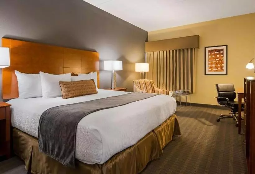 身障者適用キングサイズベッドルーム, Best Western Delta Inn