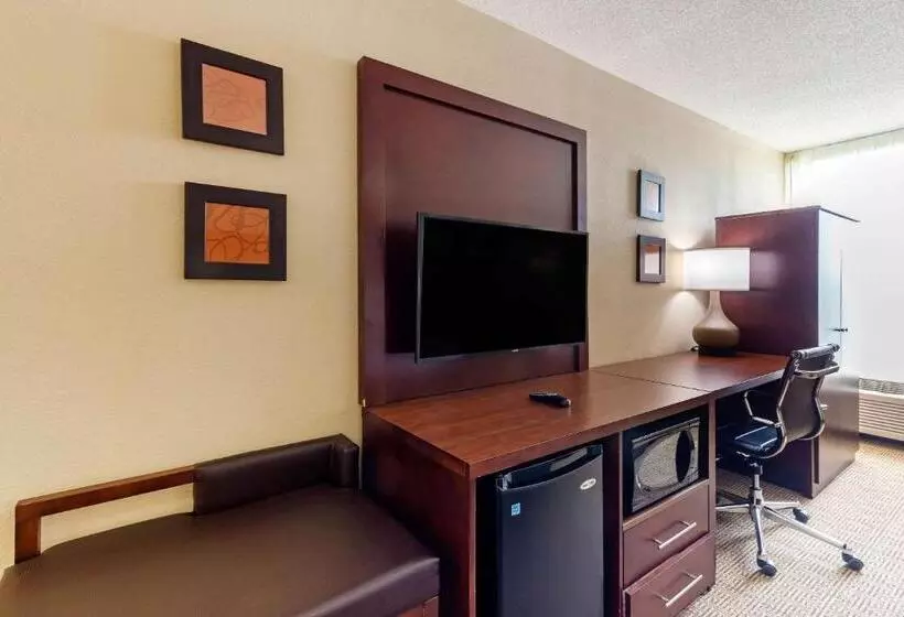 キングサイズベッドのスタンダードルーム, Comfort Inn & Suites Durham Near Duke University