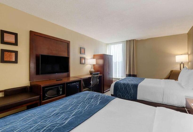 חדר סטנדרט, Comfort Inn & Suites Durham Near Duke University