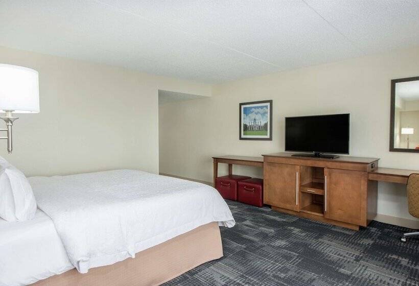 带大床的标准间, Hampton Inn Columbia