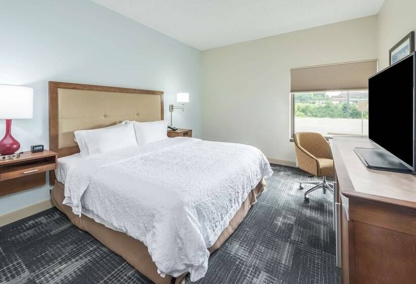 غرفة قياسية سرير كينج لذوى الإحتياجات الخاصة, Hampton Inn Columbia