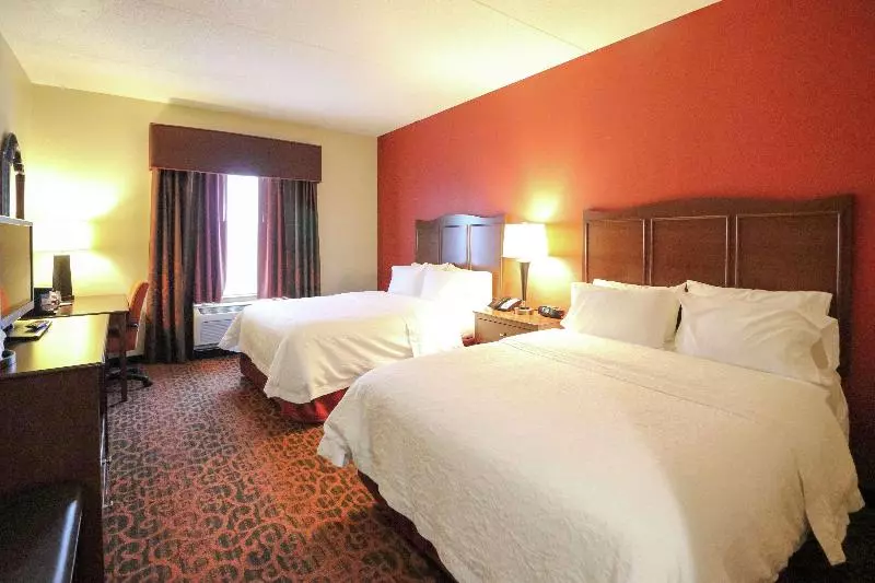 身障者適用キングサイズベッドルーム, Hampton Inn Columbus South
