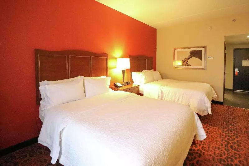 身障者適用キングサイズベッドルーム, Hampton Inn Columbus South