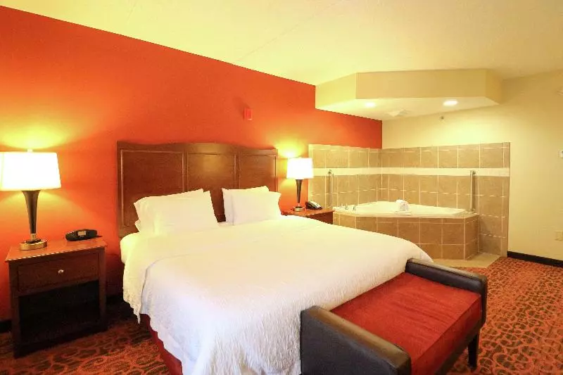 キングサイズベッドのスタンダードルーム, Hampton Inn Columbus South
