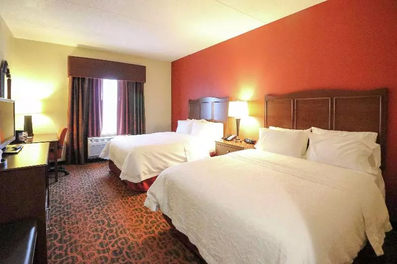 キングサイズベッドのスタンダードルーム, Hampton Inn Columbus South