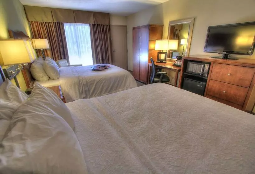 ２ダブルベッドのスタンダードルーム, Hampton Inn Gatlinburg