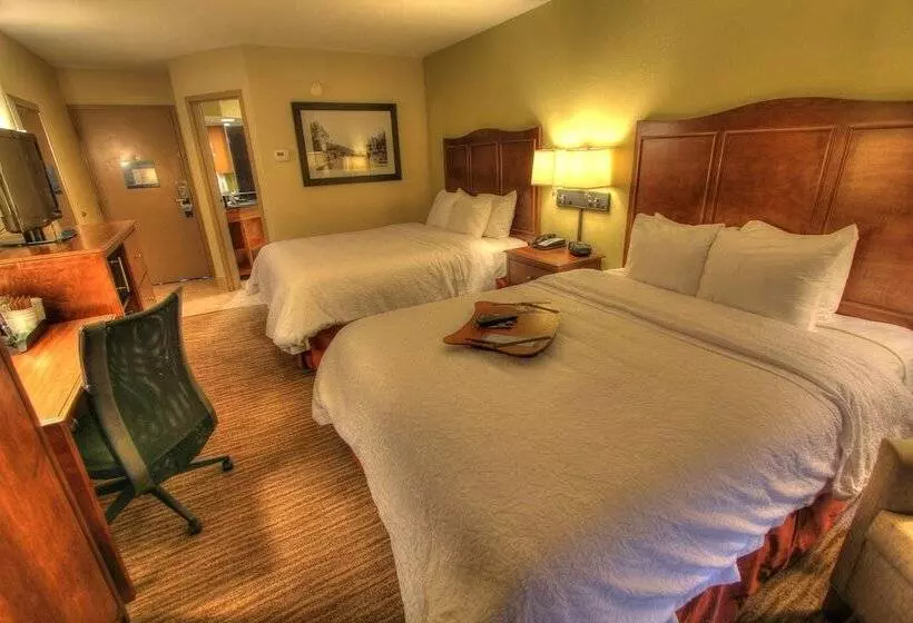２ダブルベッドのスタンダードルーム, Hampton Inn Gatlinburg
