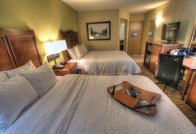חדר סטנדרט שתי מיטות זוגיות, Hampton Inn Gatlinburg