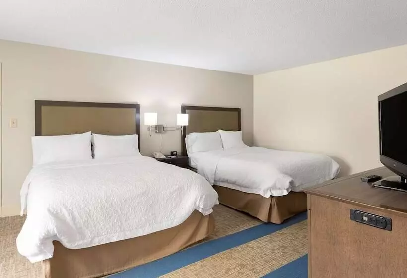 クイーンサイズベッドのスタンダードルーム, Hampton Inn Helen