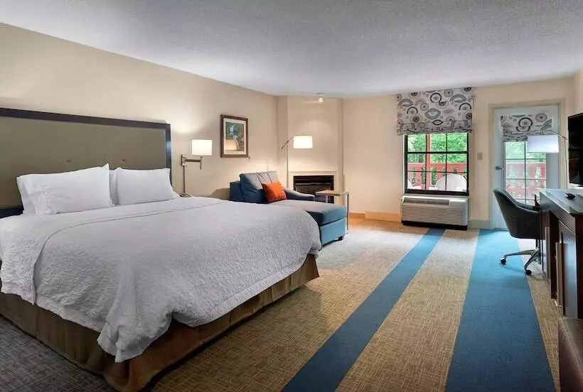 キングサイズベッドのスタンダードルーム, Hampton Inn Helen