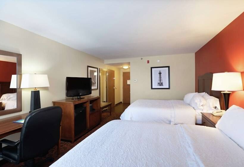 غرفه قياسيه سريرين مزدوجين, Hampton Inn Houma