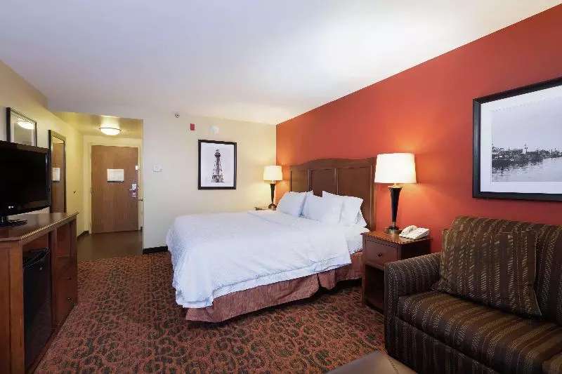 キングサイドベッドのスタンダードワンルーム, Hampton Inn Houma