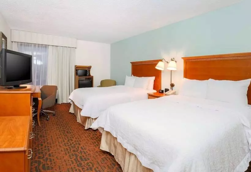 ２ダブルベッドのスタンダードルーム, Hampton Inn Laredo