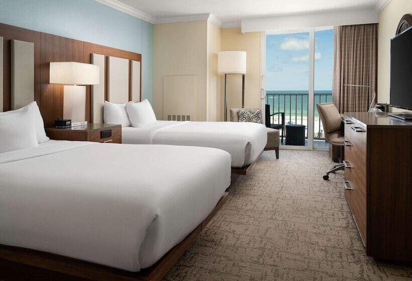 غرفه قياسيه سريرين مزدوجين, Hilton Clearwater Beach Resort & Spa
