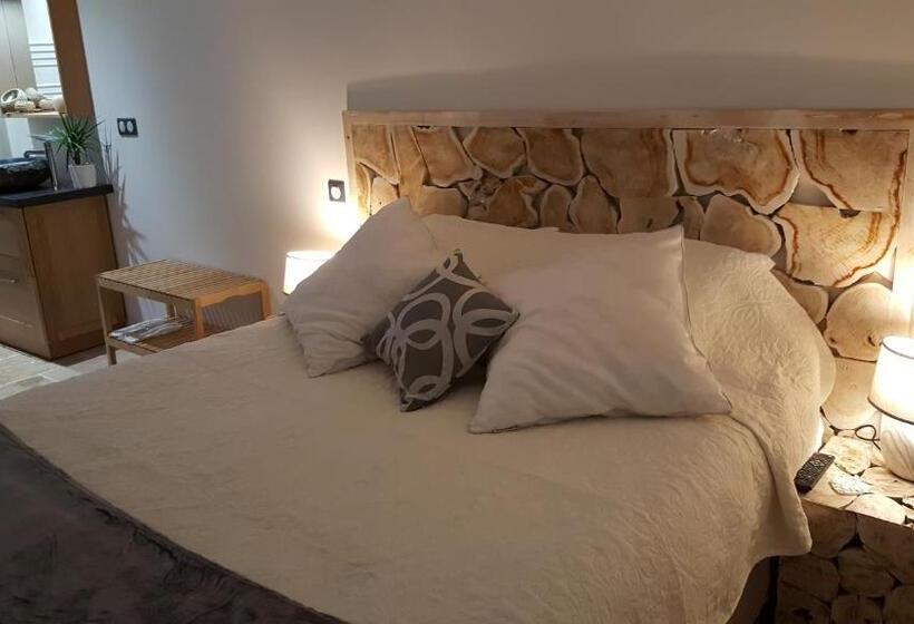 스탠다드 룸 가든 전망, Au Charme De Pepiole