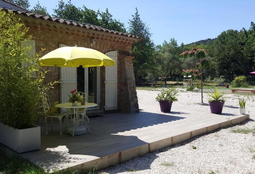 스탠다드 룸 가든 전망, Au Charme De Pepiole