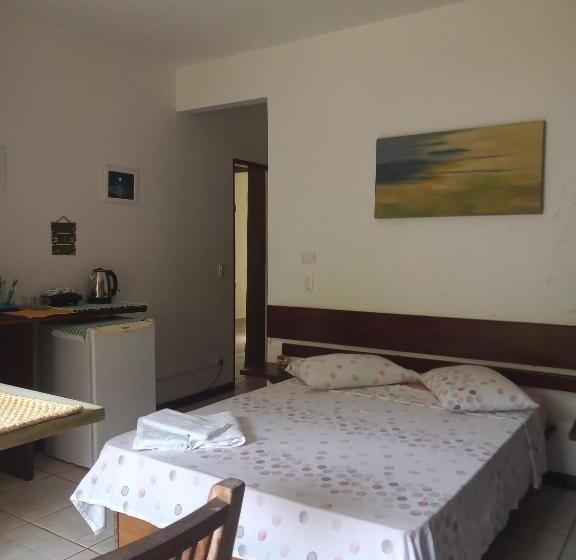 اتاق استاندارد با چشم‌انداز دریا, Suites Brilho Do Sol