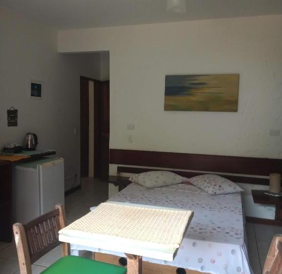 اتاق استاندارد با چشم‌انداز دریا, Suites Brilho Do Sol