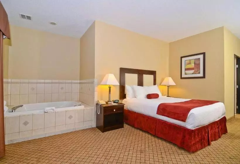 バスタブ付きスタンダードルーム, Best Western Macomb Inn
